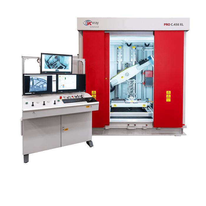 Visiconsult PRO C. Line of Universal X-ray Inspection Cabinets